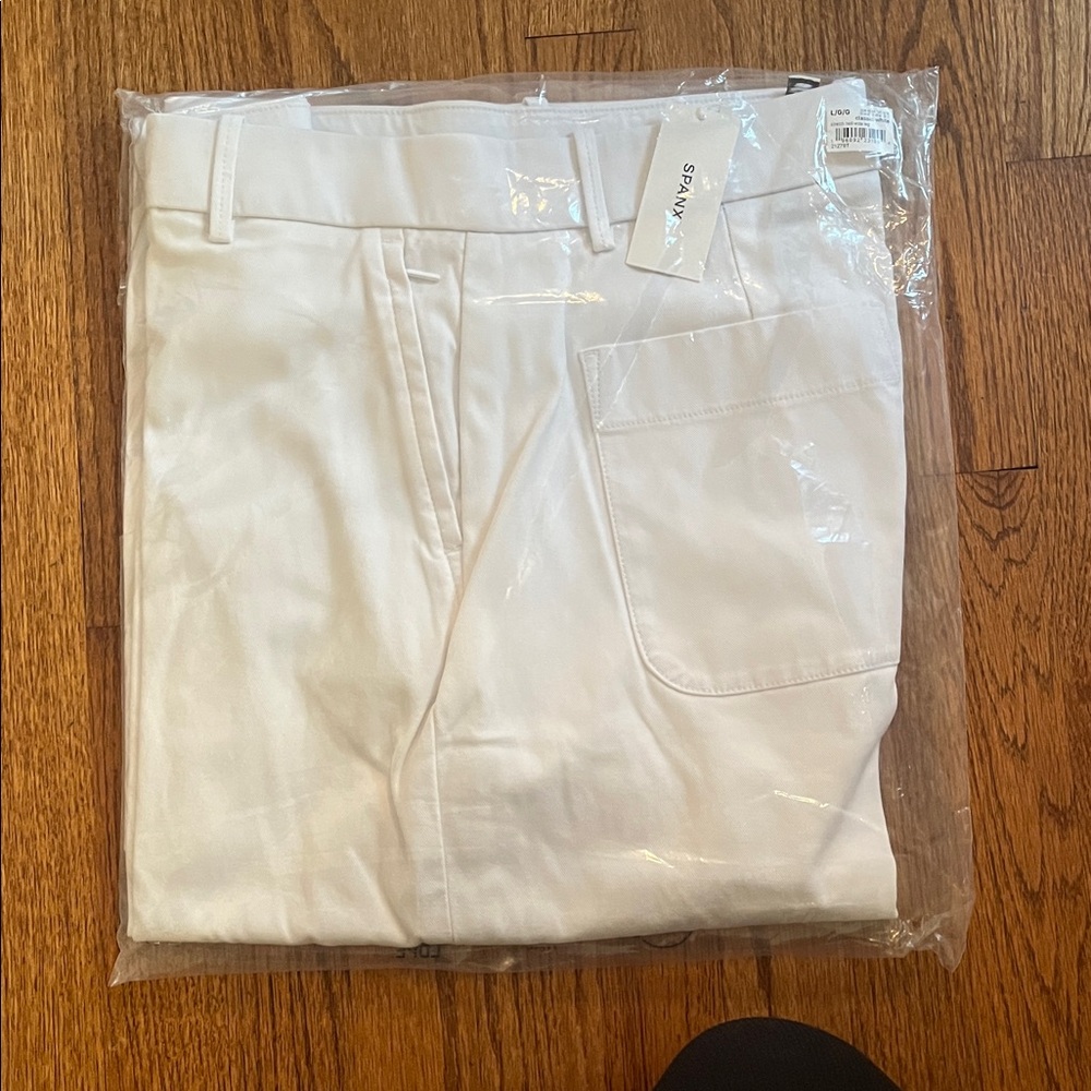 SPANX Classic White Wide Leg Pants -NEVER WORN
